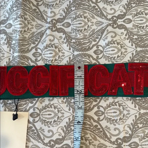 BEAUTIFUL Red and Green Headband - Picture 8 of 8